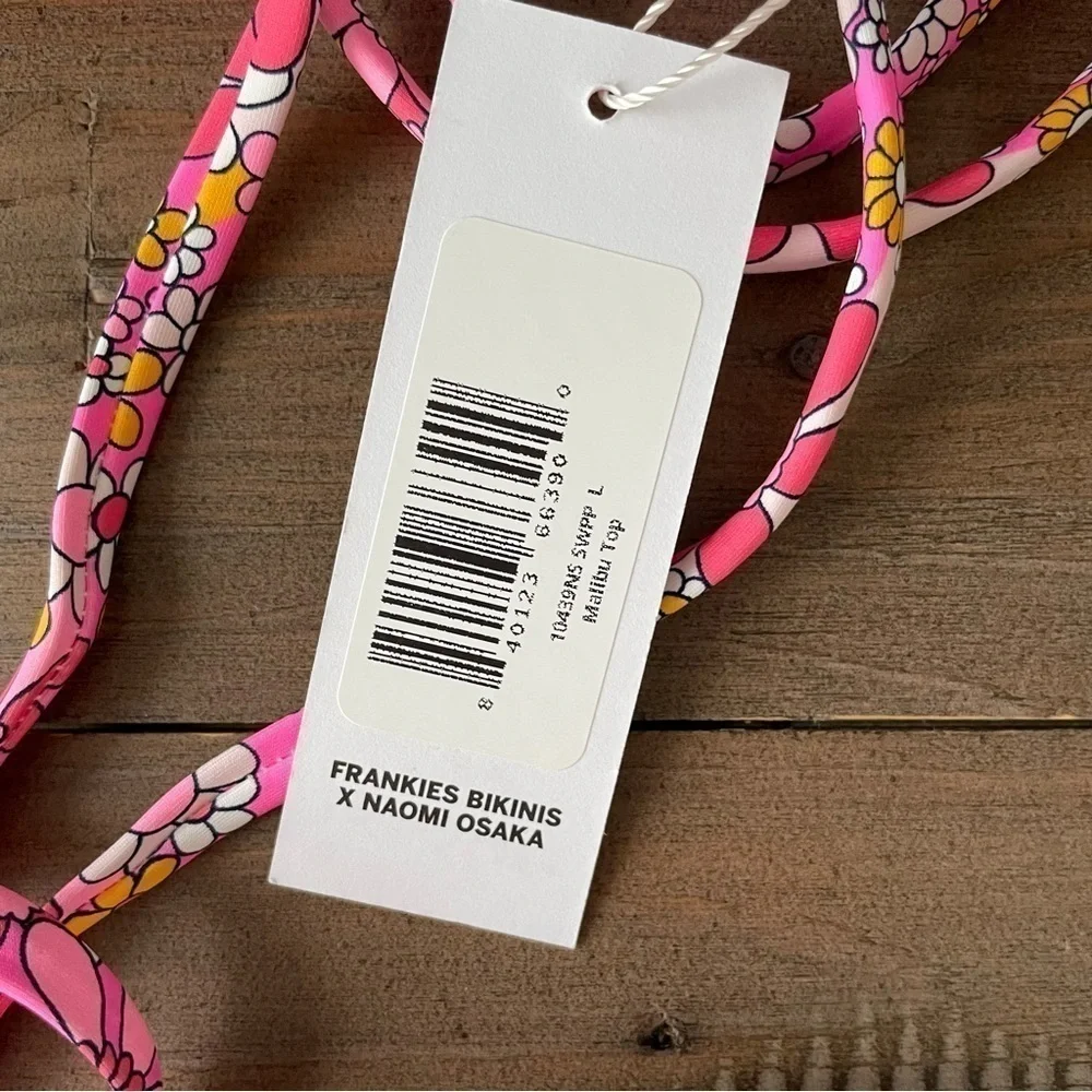 Frankies Bikinis x Naomi Osaka collection sweet pea bikini set NWT